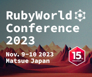 RubyWorldConference 2023@MATSUE